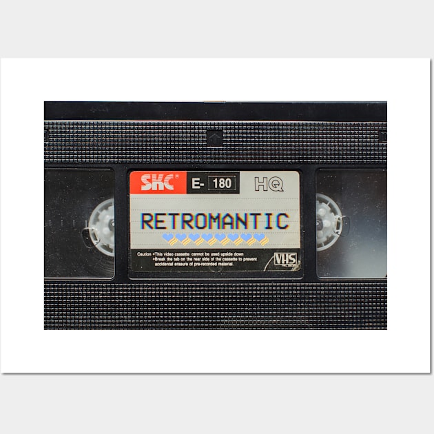 Retromantic VHS Wall Art by Electrish